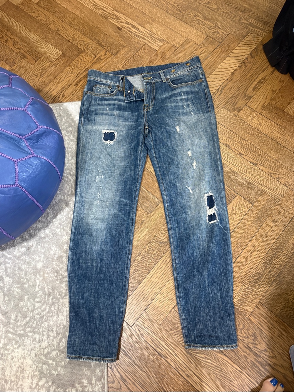 R 13 relaxed skinny jeans